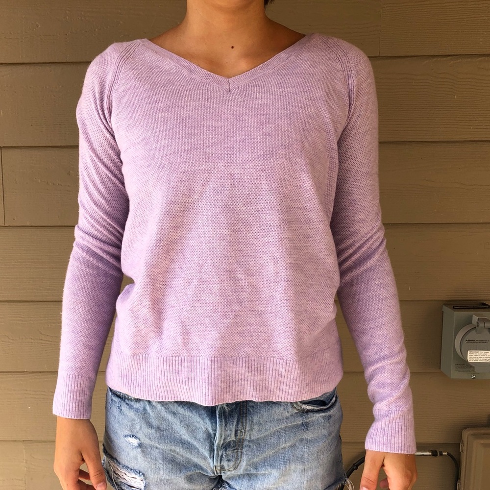 Purple sweater